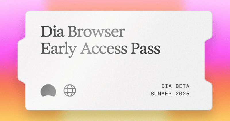 Your friend is inviting you to the Dia beta!